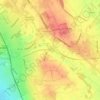 Wirral Country Park topographic map, elevation, terrain