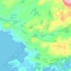 Achmelvich topographic map, elevation, terrain