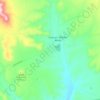 Cibecue topographic map, elevation, terrain