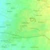 Gijduvan topographic map, elevation, terrain
