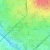 Gröningen topographic map, elevation, terrain
