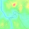 Laura Creek topographic map, elevation, terrain