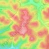 Nehusha topographic map, elevation, terrain