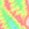 Sierra San Pedro topographic map, elevation, terrain