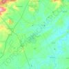 Bermudian Creek topographic map, elevation, terrain