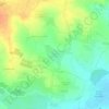 Ittangur Lake topographic map, elevation, terrain