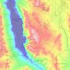 Black Mountains topographic map, elevation, terrain