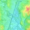 Lake Artemesia topographic map, elevation, terrain