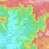 Mhadei Wildlife Sanctuary topographic map, elevation, terrain