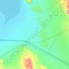 Devils Playground topographic map, elevation, terrain