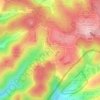 Zur Hadassa topographic map, elevation, terrain