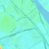 Sixth topographic map, elevation, terrain
