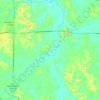 Serting River topographic map, elevation, terrain