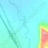 Red Rock River topographic map, elevation, terrain