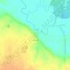 Spalnoye topographic map, elevation, terrain