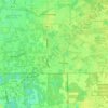 Trinity topographic map, elevation, terrain