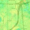 Grand Avenue Park topographic map, elevation, terrain