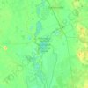 Upper Kiskunság Alkaline Lakes topographic map, elevation, terrain
