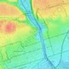 Riverdale Park West topographic map, elevation, terrain