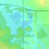 Goose Lake topographic map, elevation, terrain