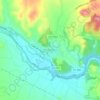 Pedralba topographic map, elevation, terrain