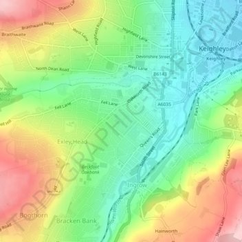 Lund Park topographic map, elevation, terrain