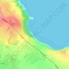 Cayton Bay topographic map, elevation, terrain