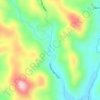 Darnell Creek topographic map, elevation, terrain