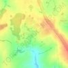 Ополье topographic map, elevation, terrain