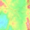 Koppa topographic map, elevation, terrain