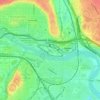 St. George's Island topographic map, elevation, terrain