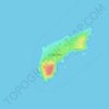 Great Saltee topographic map, elevation, terrain