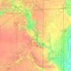 Vermilion River topographic map, elevation, terrain