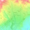 Boysun topographic map, elevation, terrain