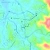 Manjeri topographic map, elevation, terrain