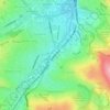 Sheaf topographic map, elevation, terrain