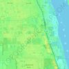 Florida Ridge topographic map, elevation, terrain