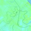 Sungai Pontian topographic map, elevation, terrain