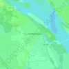 Kholmogory topographic map, elevation, terrain