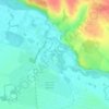 Pidpechery topographic map, elevation, terrain