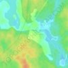 Савкино topographic map, elevation, terrain