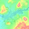 Patagonia Lake State Park topographic map, elevation, terrain