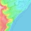 All Saints Park topographic map, elevation, terrain
