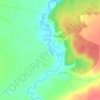 Юзя topographic map, elevation, terrain