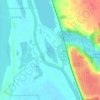 Curtis Lake topographic map, elevation, terrain