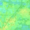 Lacoochee topographic map, elevation, terrain