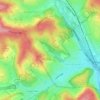 NSG Erzebachtal topographic map, elevation, terrain