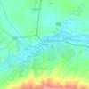 Casper topographic map, elevation, terrain