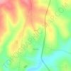 Peddie topographic map, elevation, terrain