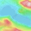 Ennerdale Water topographic map, elevation, terrain